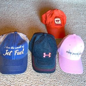 Group of Baseball Hats